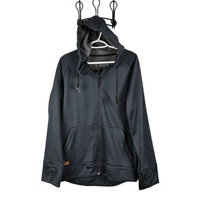 Dakine Tech Full Zip Hoodie Mens M Black Sweatshirt Pockets Active